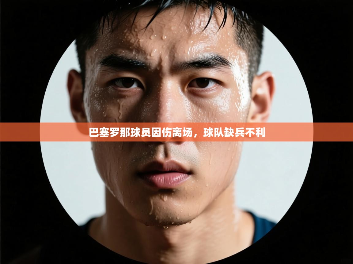 巴塞罗那球员因伤离场，球队缺兵不利  第2张